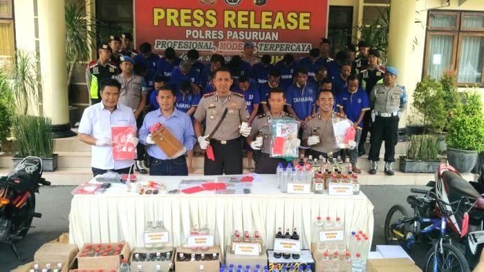 20 Hari Ops Bina Kusuma II Polres Pasuruan, Paling Banyak Narkoba dan Judi