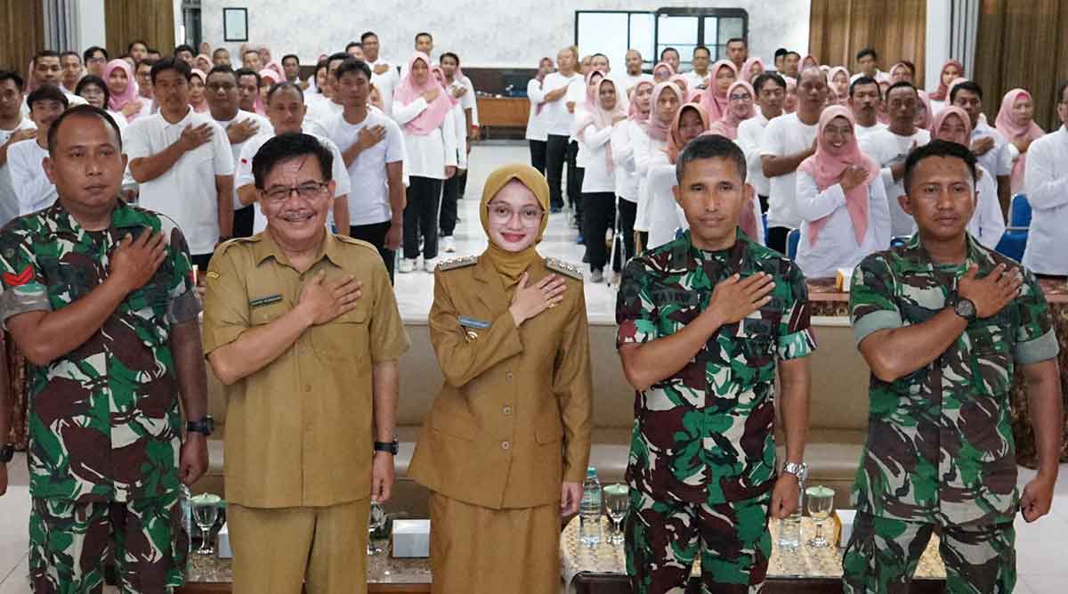 Wali Kota Kediri saat pembekalan PPPK 2025. Foto: Ist