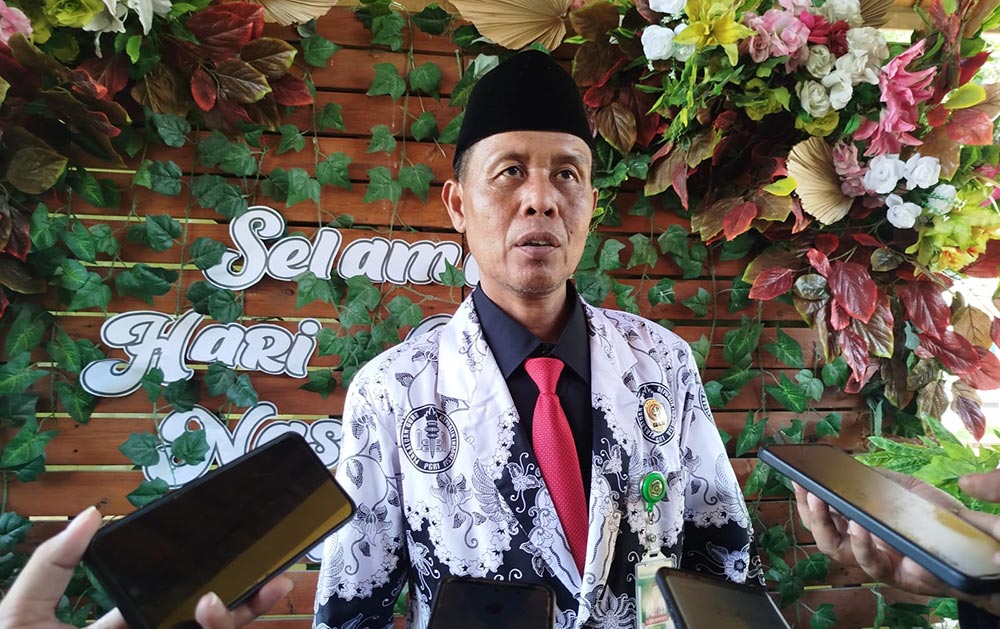 Abdul Munif, Ketua PGRI Bangkalan.