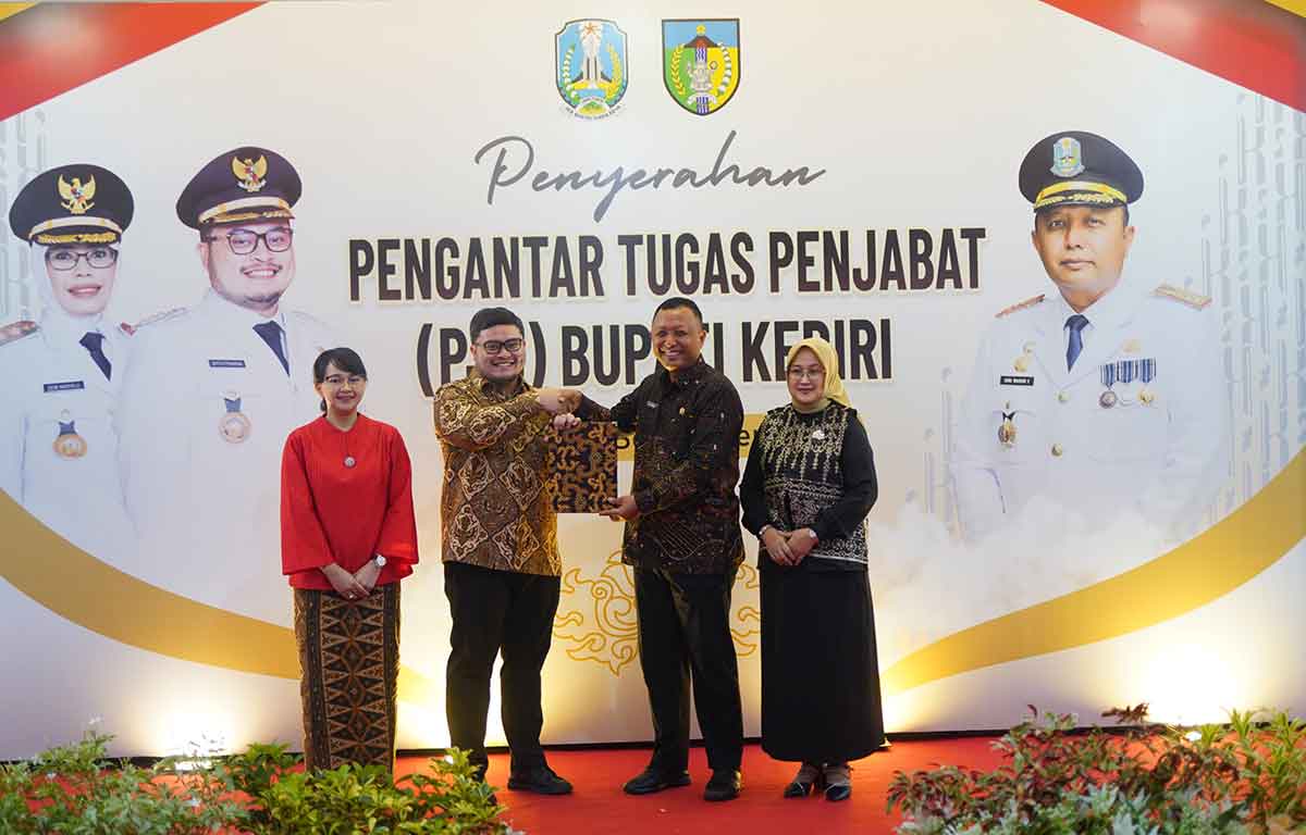 Masuk Masa Kampanye, Heru Wahono Santoso Jadi Pjs Bupati Kediri
