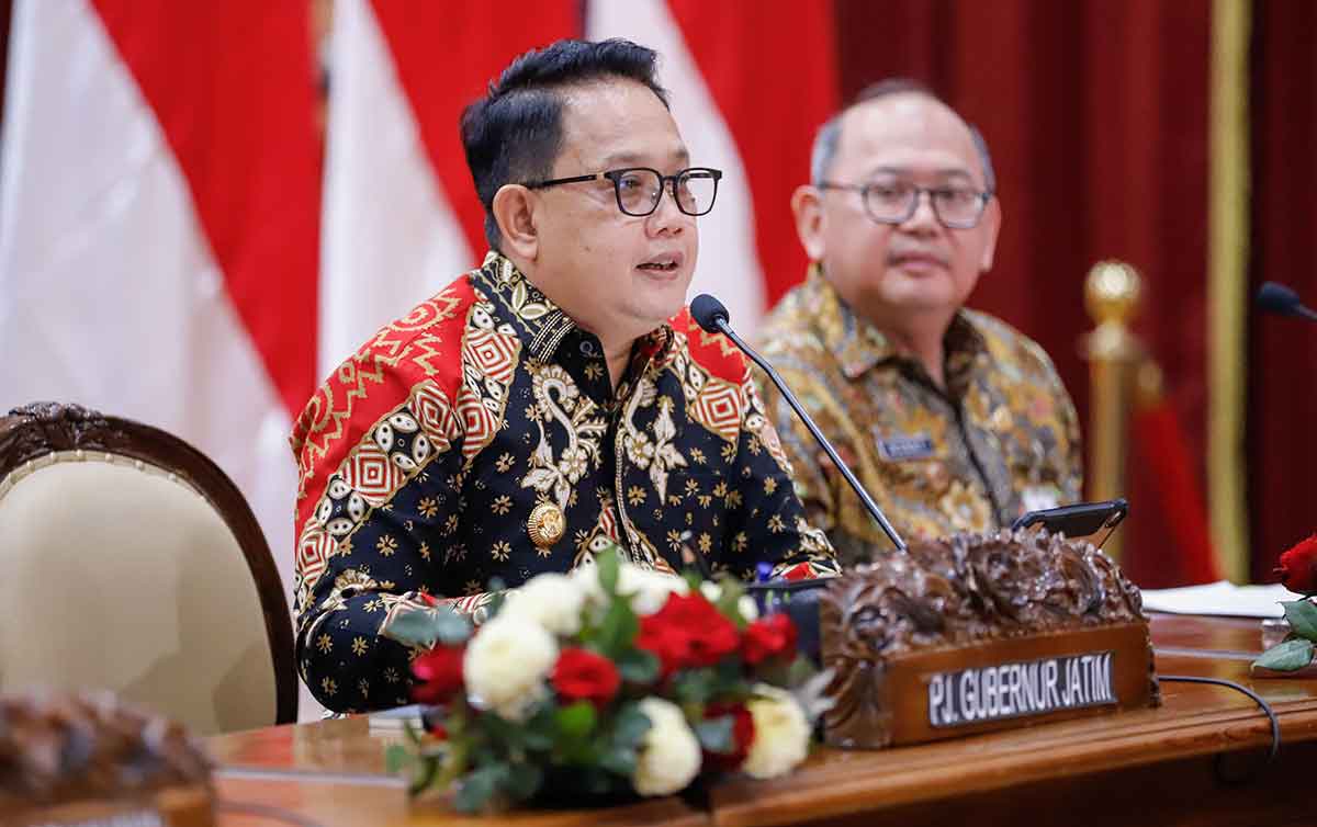 Pj Gubernur Jatim, Adhy Karyono.