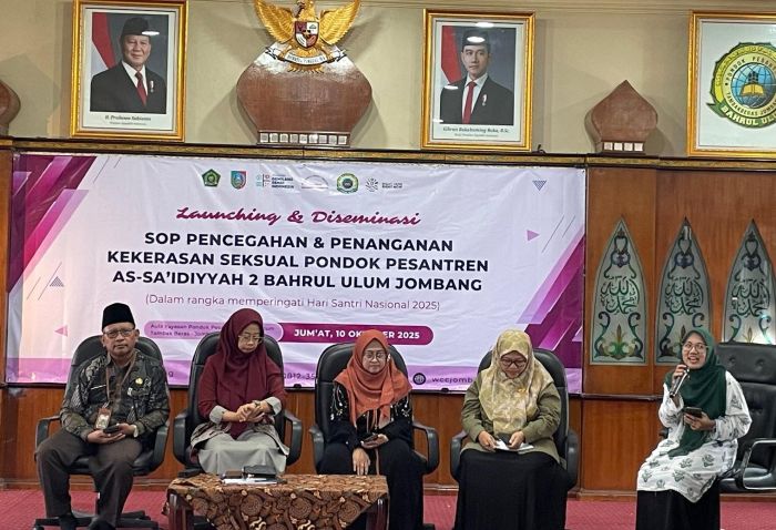 Ponpes As-Saidiyyah 2 Bahrul Ulum Jombang Launching SOP Pencegahan Kekerasan Seksual