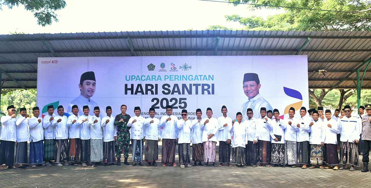 Peringatan Hari Santri 2025 di Kota Pasuruan.