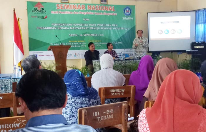 SNasPPM ke-3 yang digelar Unirow di gedung kampus setempat.