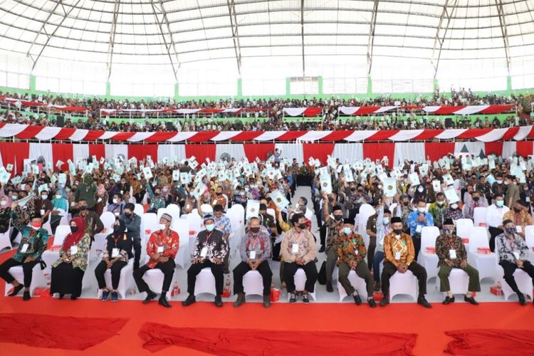 Presiden Jokowi akan Luncurkan Sertifikat Tanah Elektronik Hari ini. Foto: Ist