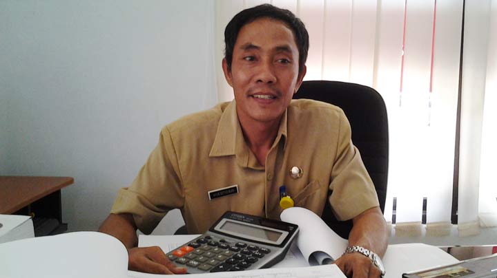 Ayub Setya Budi, Kabid Perbendaharaan BPKAD Pacitan. foto: Yuniardi Sutondo/ BANGSAONLINE