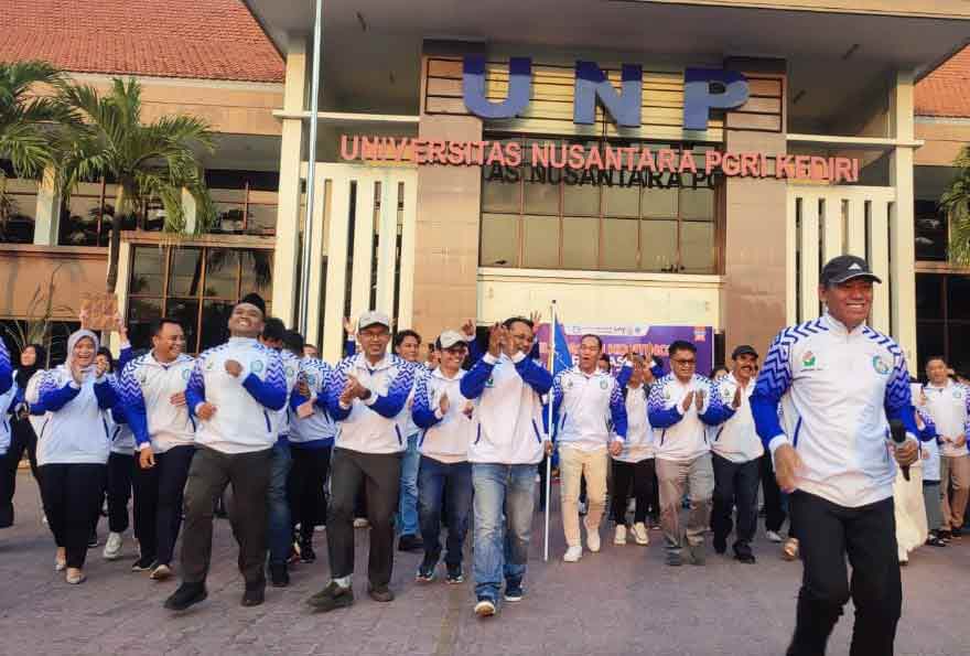 130 Kontingen UNP Kediri Siap Berlaga di Ajang Porsenasma V Madiun