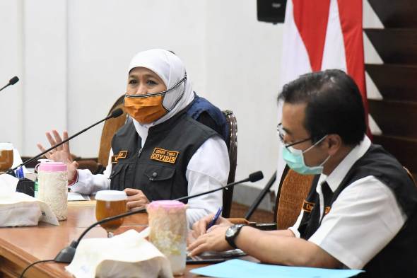 Hari ke-7 PSBB Tahap Dua, Pemprov Jatim Gelontorkan Rp 161,6 M untuk Surabaya Raya