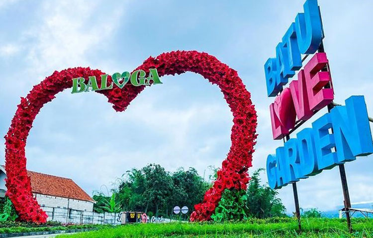 Objek Wisata Batu Love Garden siap sambut wisatawan. (foto: BALOGAOFFICIAL)