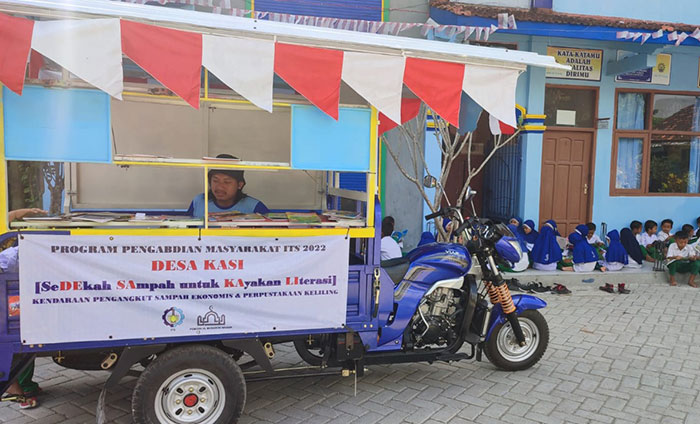 Salah satu inovasi mahasiswa ITS Surabaya di Lamongan.