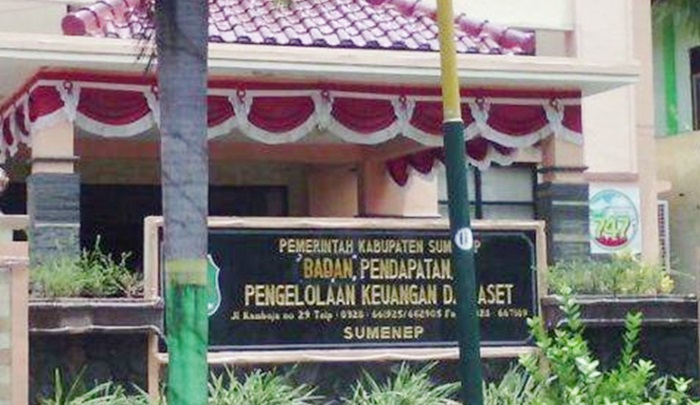 Kantor BPPKAD Kabupaten Sumenep.
