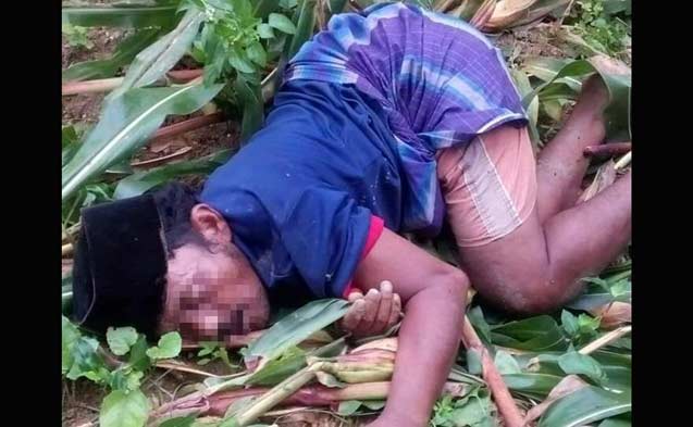 Mat Namo sebelum dievakuasi. foto: istimewa