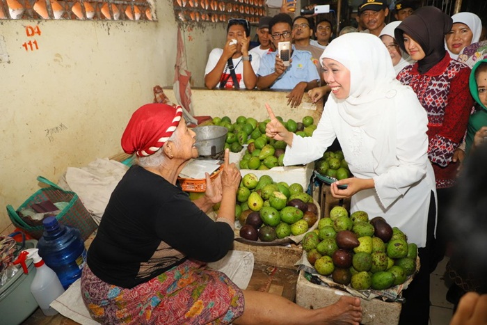 Khofifah Ingin Harga Sembako Terjangkau Masyarakat dan Untungkan Petani
