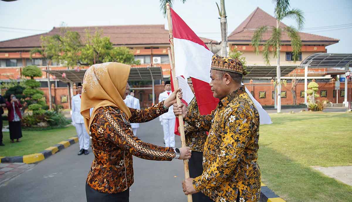 Wali Kota Mojokerto Ajak Warga Kibarkan Merah Putih Serentak Selama Agustus 2025