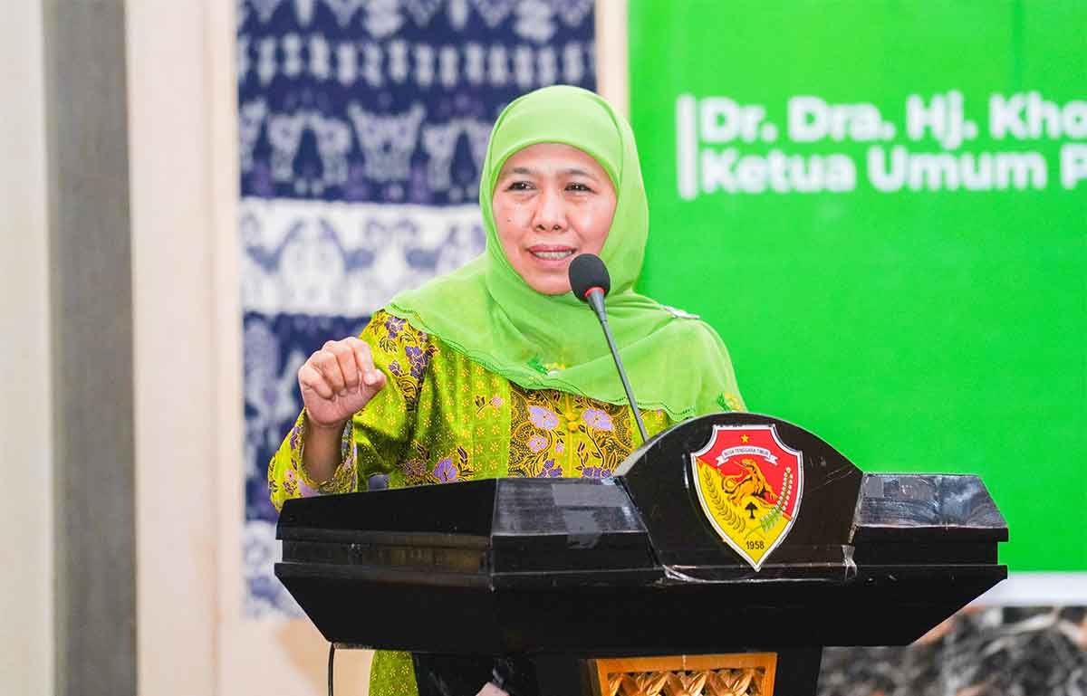 Ketua Umum PP Muslimat NU, Khofifah Indar Parawansa.