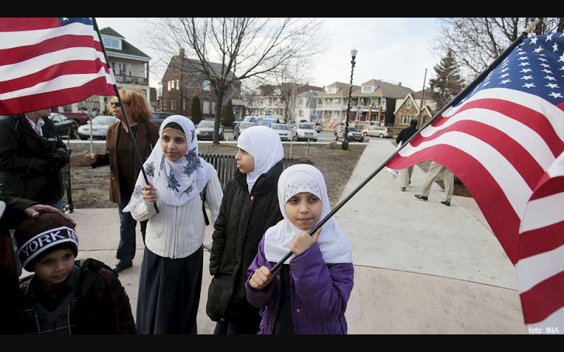 Muslim Amerika berharap kebebasan beribadah di negaranya.