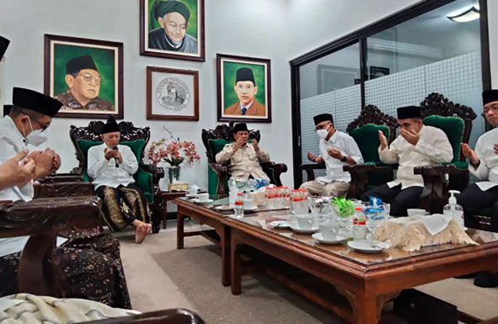 Prabowo Ngaku Dapat Energi setelah Silaturahim ke Pesantren Tebuireng