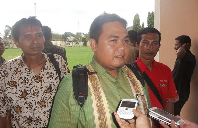 Koordinator FHK-2 Kabupaten Sumenep Kabupaten Sumenep, Abd. Rahman. foto: rahmatullah/ BANGSAONLINE