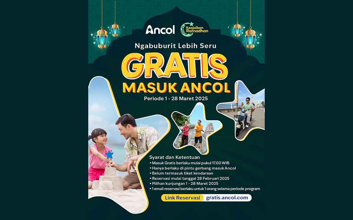 Ngabuburit Gratis di Ancol Selama Ramadhan