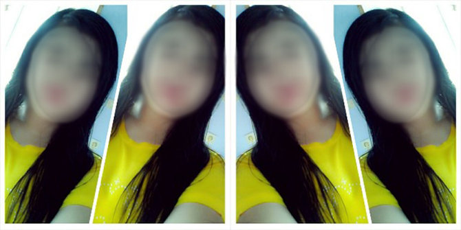 Mahasiswi pamer foto bugil. ©facebook.com/merdeka.com