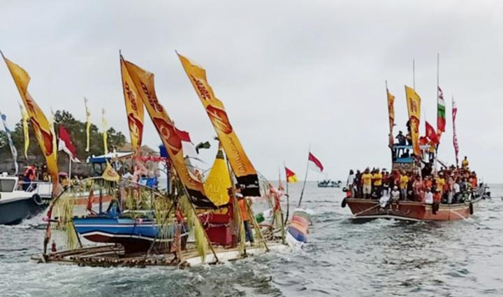 Syukuran Hasil Laut Melimpah, Warga Sendangbiru Malang Gelar Petik Laut