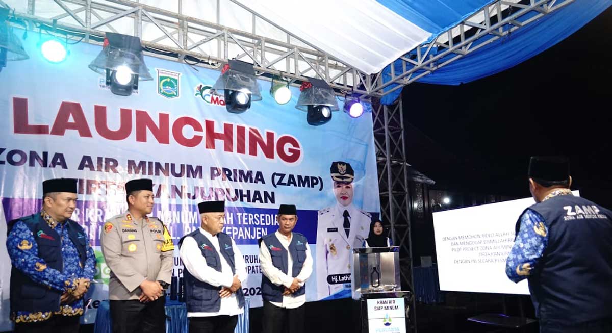 Peluncuran ZAMP Tirta Kanjuruhan.