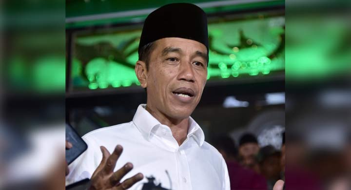 Capres nomor urut 01, Ir. H. Joko Widodo saat ini unggul dalam hasil hitung cepat sejumlah lembaga survei. foto: ist