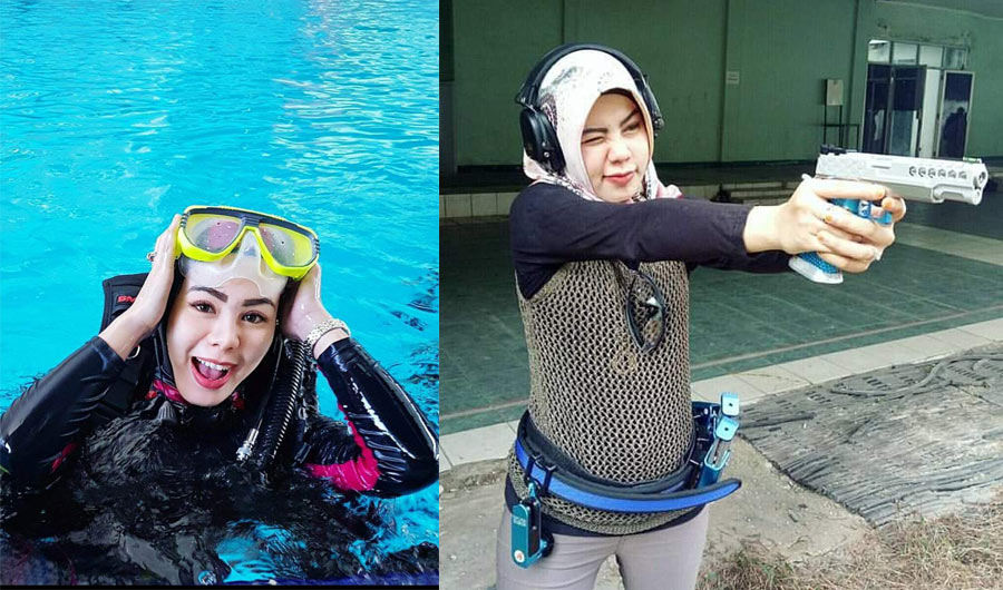 Ayu Khoirunita, istri kedua Bupati Bangkalan, Abdul Latif Imron Amin. (foto: Instagram/@ayukhoirunita)