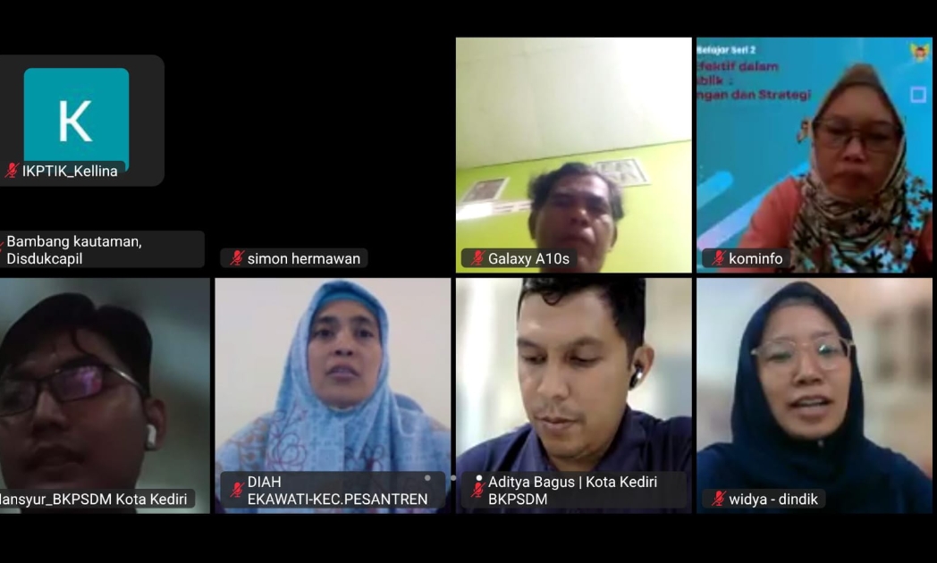 Proteksi Data ASN dari Peretas, Pemkot Kediri Gelar Sosialisasi Penggunaan Aplikasi MFA