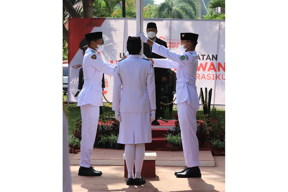 Peringati Hari Pahlawan, Gus Ipul Sampaikan Amanat dari Mensos
