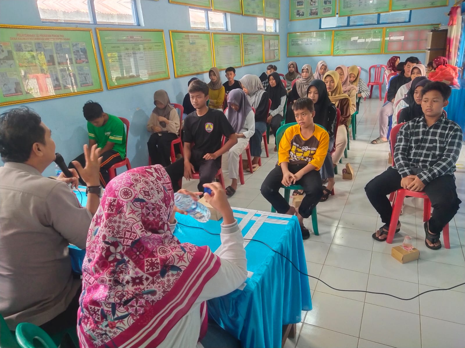 Sosialisasi yang dilakukan Polsek Sine