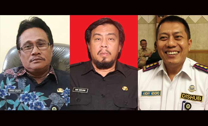 Dari kiri - Tarso Sagito, Hari Suryono, dan Andhy Hendro.