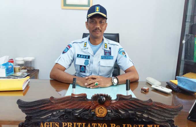 Kepala Lapas Lumajang, Agus Pritiatno.
