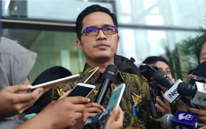 Febri Diansyah, Kabiro Humas KPK. 