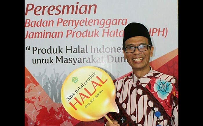 Kepala Badan Penyelenggaraan Jaminan Produk Halal (BPJPH) Sukoso.