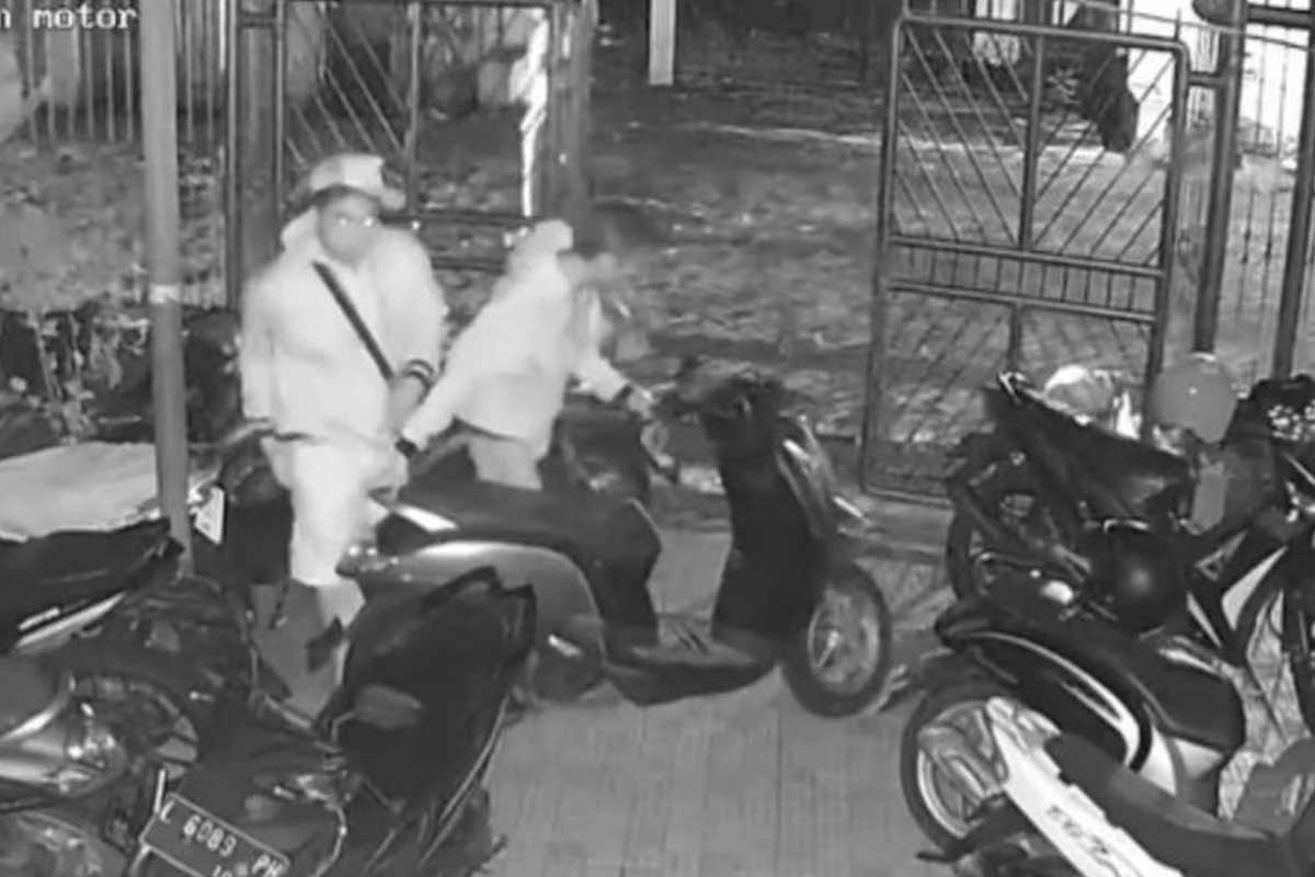 Dua Motor di Rumah Kos Kota Malang Raib Digondol Maling