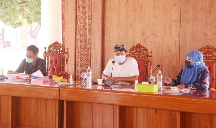 Pemkot Pasuruan mengadakan rapat koordinasi (rakor) rencana pembentukan koperasi rumah susun sewa (rusunawa), di Pendopo Surga-surgi, Rabu (11/8).