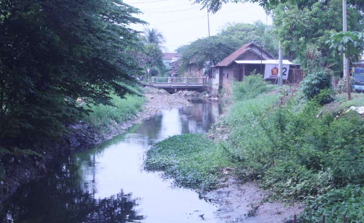 Anak sungai Wrati.
