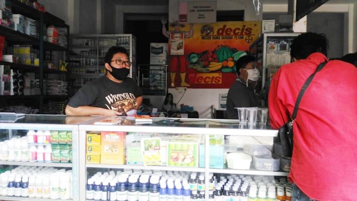 UD Gangsar, salah satu penyedia pupuk bersubsidi di Kota Batu.
