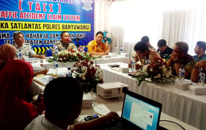 Suasana rakor TACS.