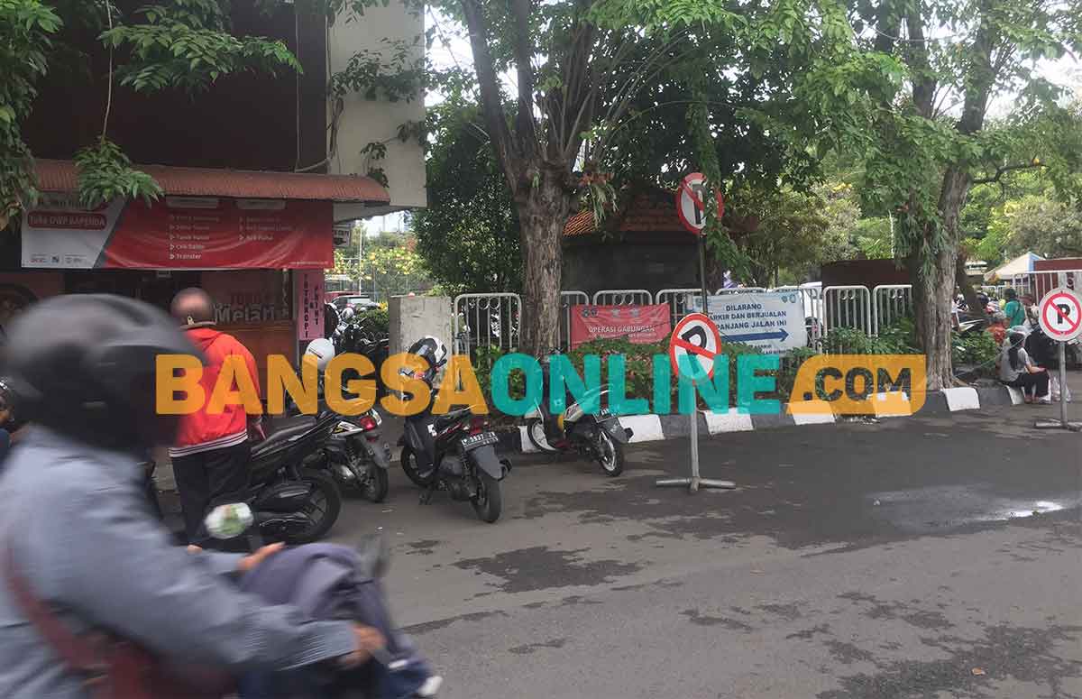 Motor Tukang Servis Mesin Foto Copy Digondol Maling di Samsat Manyar