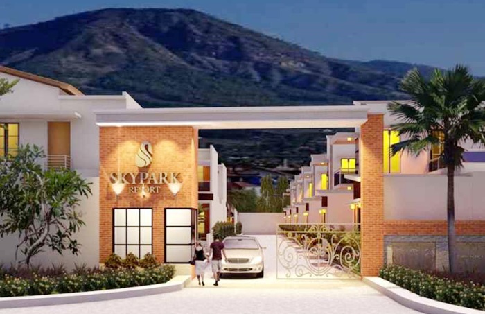 Ilustrasi Perumahan Skypark Resort Batu.