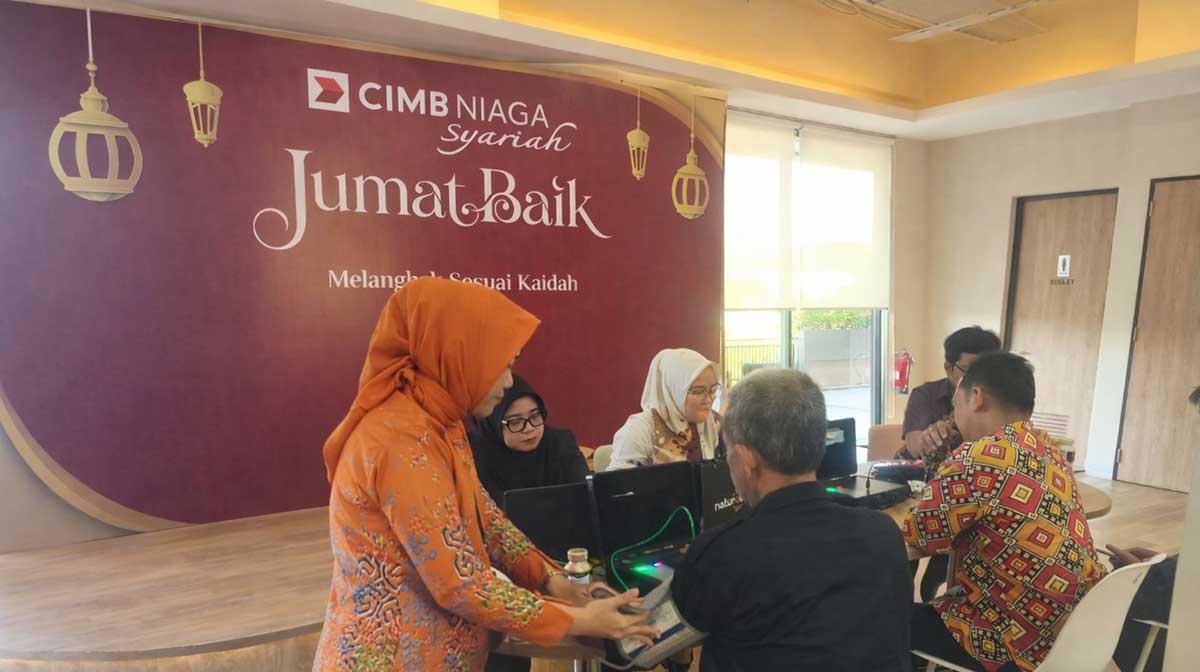 Pelaksanaan program Jumat Baik.
