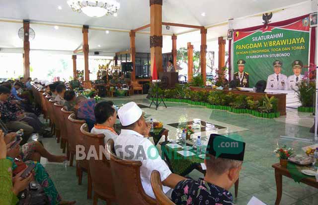 Pangdam V Brawijaya Ajak Ulama di Situbondo Yakini Empat Pilar Berbangsa dan Bernegara