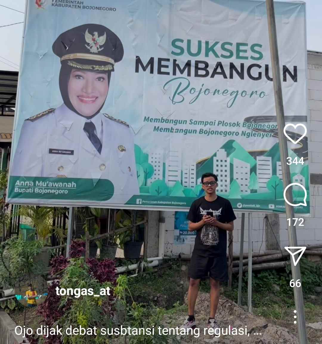 Bupati Ana Dituding Bunuh Mimpi Pemuda dan Telantarkan Pendidikan Warga Bojonegoro