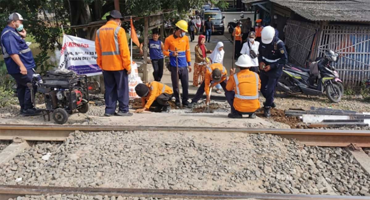 Tutup 316 Perlintasan Rawan, KAI Gencarkan Edukasi Keselamatan