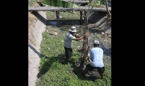 Sungai Kering, Petani Sidokaton Jombang Demo, Diduga Oknum Dinas Pengairan 