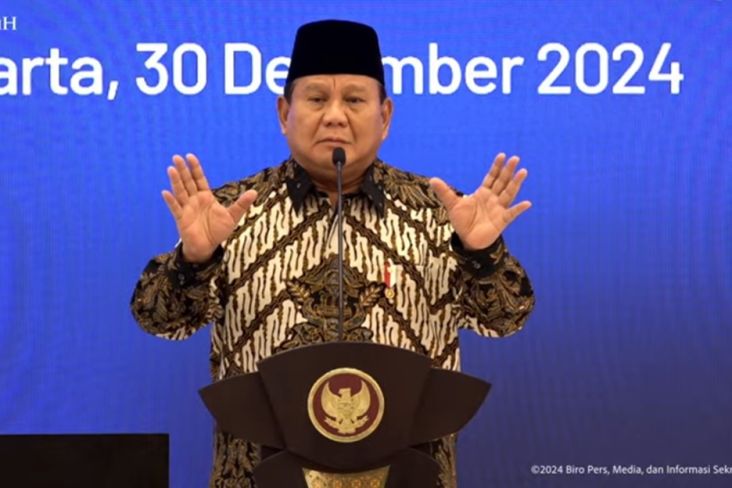 Presiden Prabowo Subianto. Foto: Sindonews