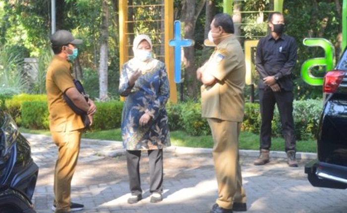 Pastikan Kesiapannya, Bupati Haryanti Tinjau Pembangunan Laboratorium PCR di RSKK