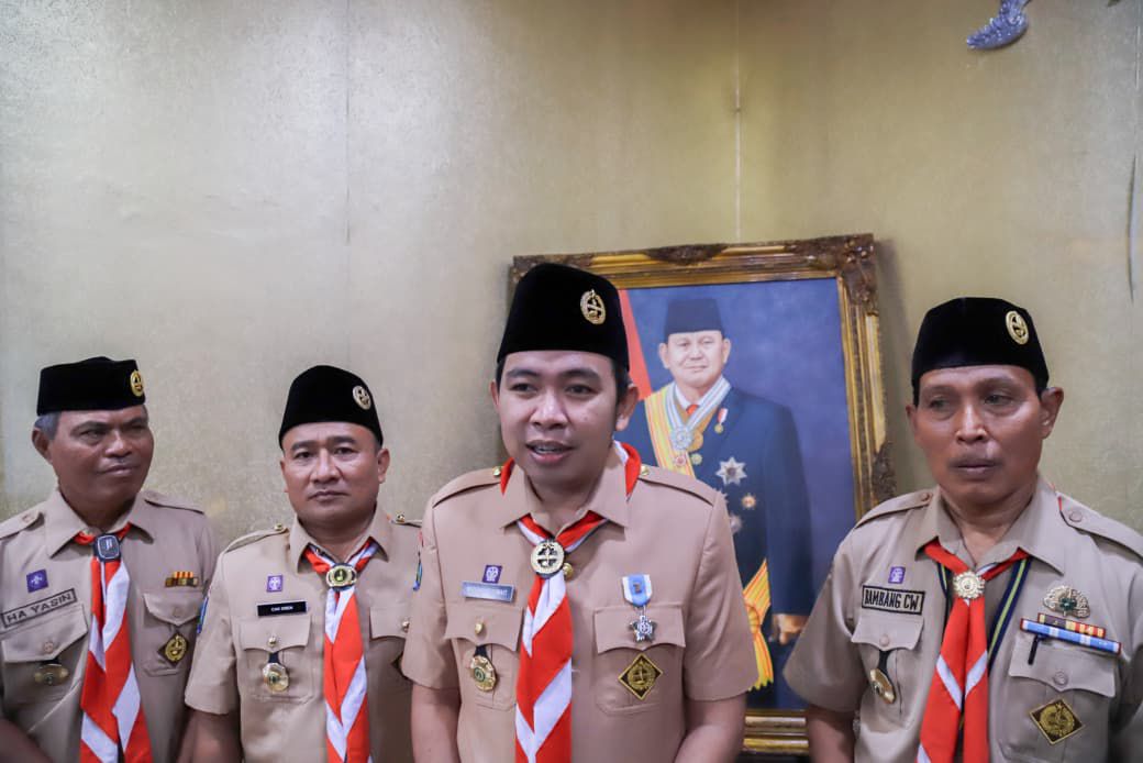 Bupati Beri Semangat Pramuka Jember yang Berlaga di Giat Prestasi Penegak Jawa Timur 2025
